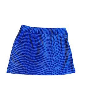 Adidas Climacool Golf Skort Blue Purple Geometric Pattern Skirt Womens 12